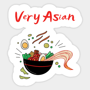 Very Asian - Ramen Sticker